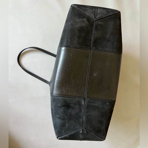 Tory Burch Extra Large Leather & Suede Tote - Picture 4 of 10